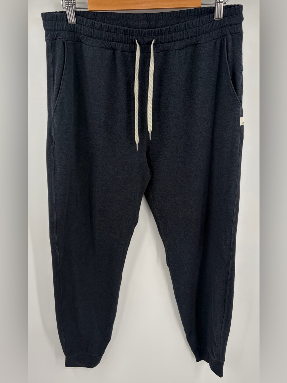 Vuori performance high rise navy heather jogger women’s XL lounge Athleisure